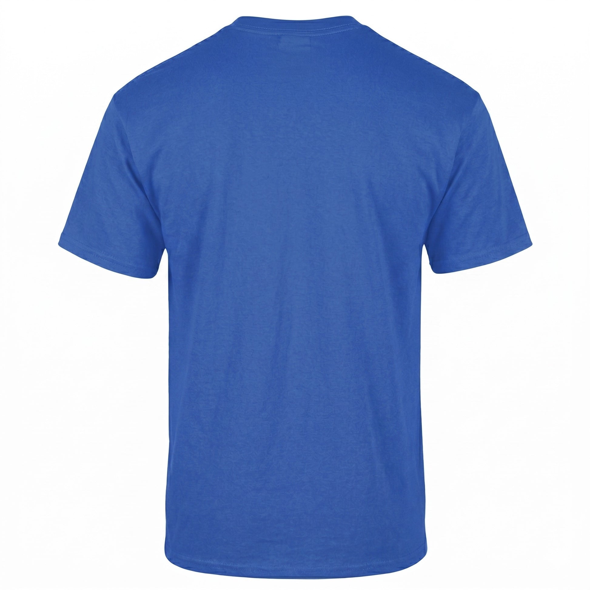 Adults T-Shirt - Royal Blue Back