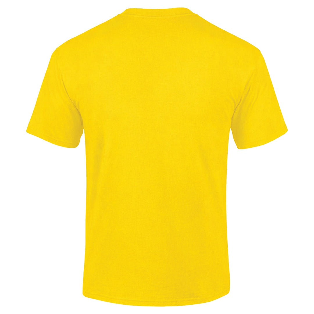 Adults T-Shirt - Yellow Back