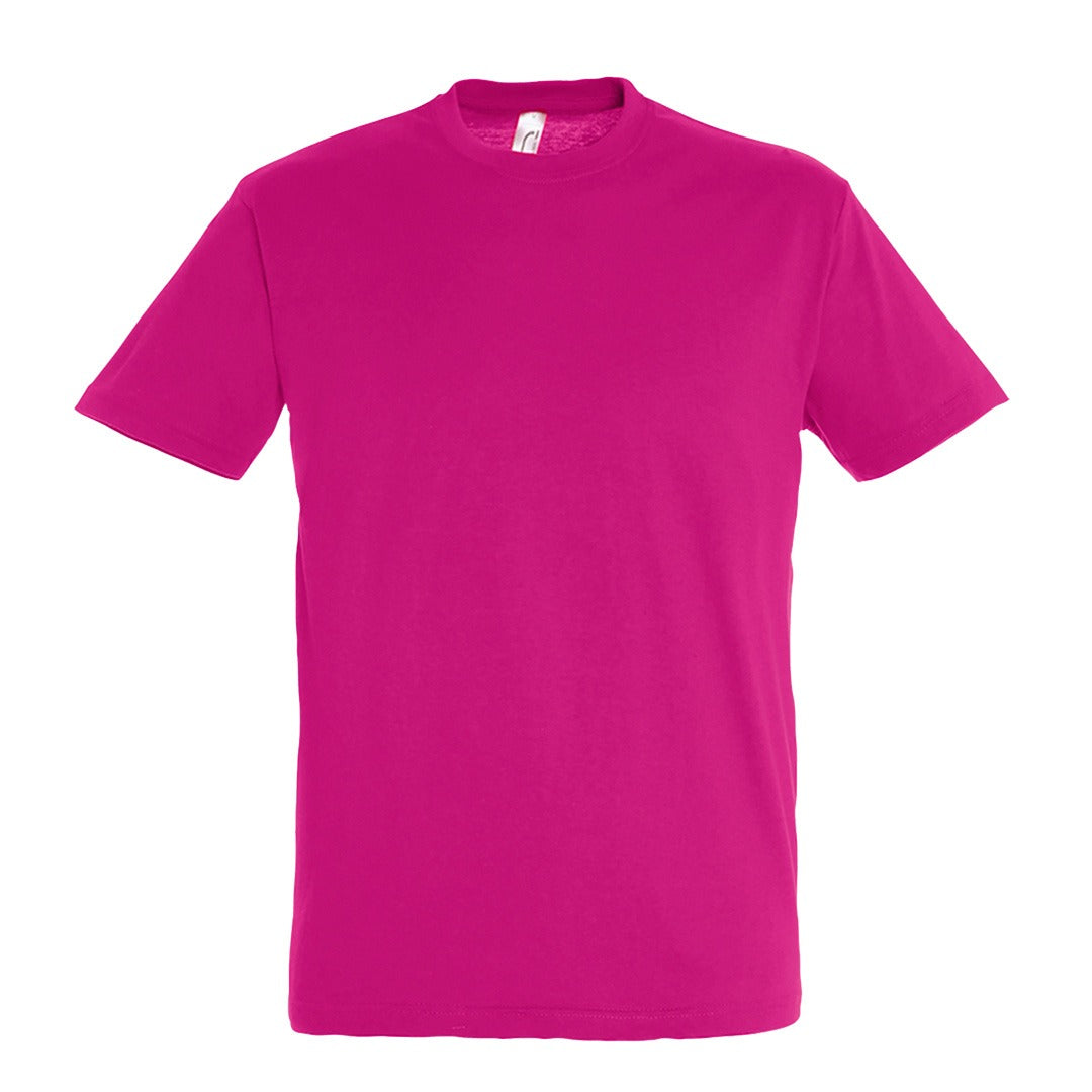 Adults T-Shirt - Fuchsia Front