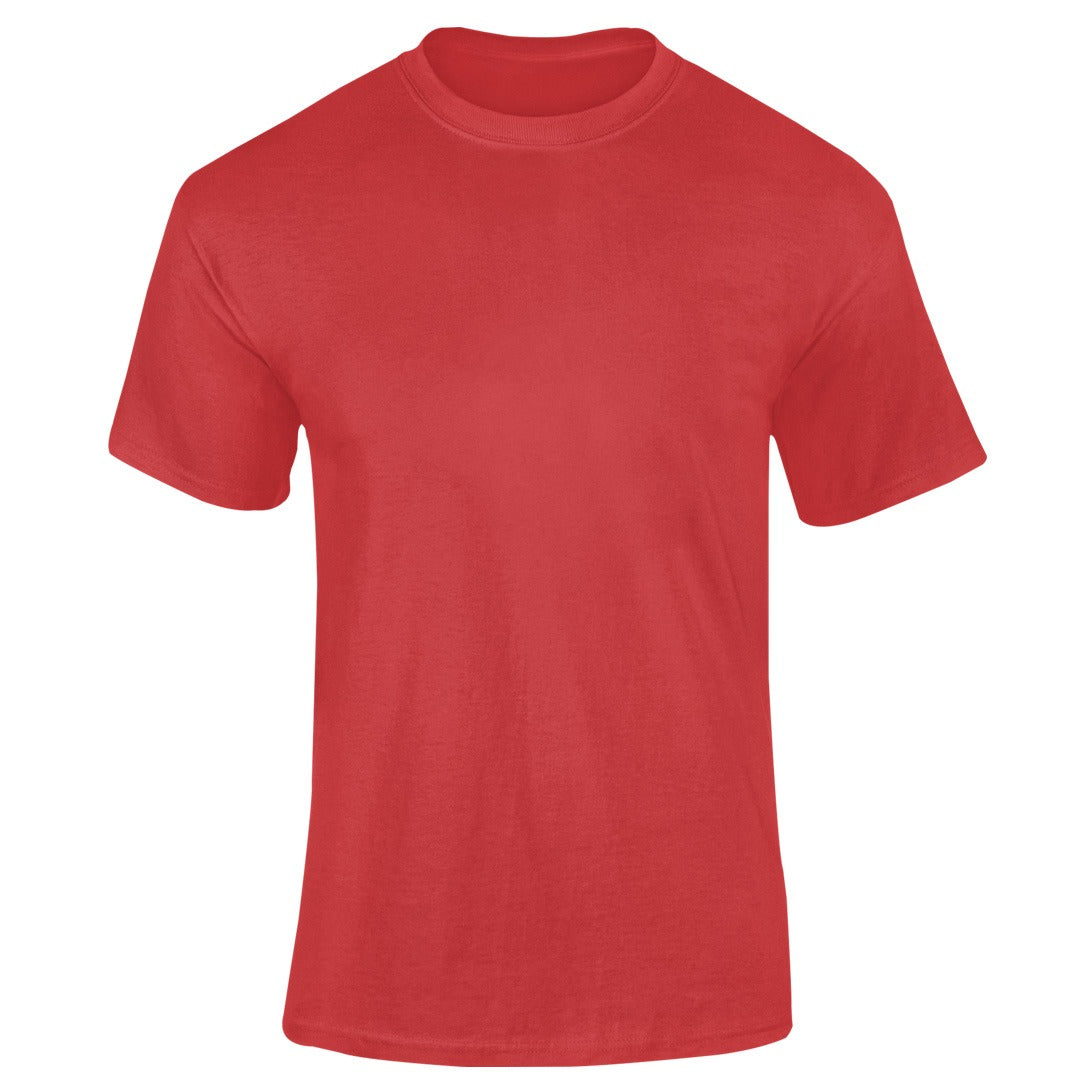 Adults T-Shirt - Red Front