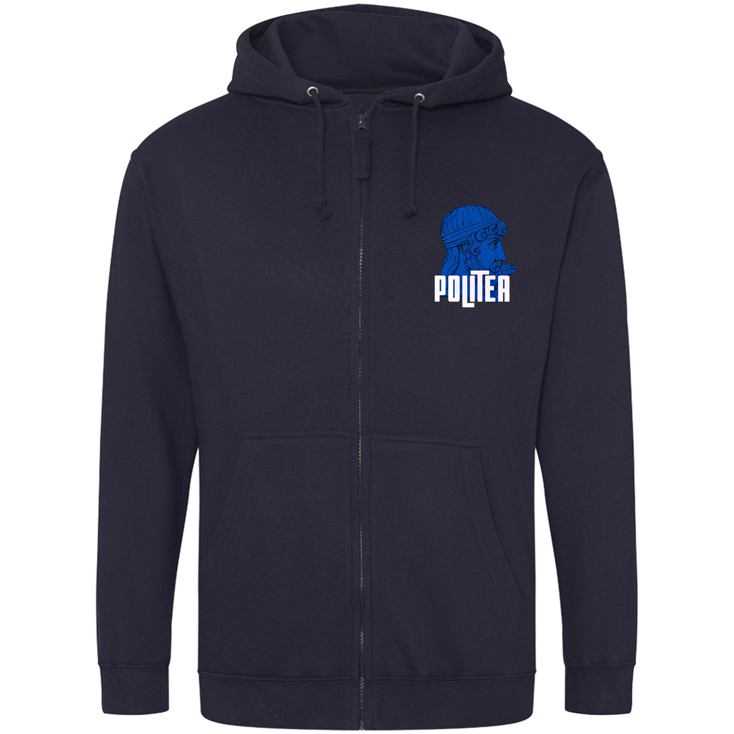 QMUL - Politea Society- Unisex Zip Hoodie