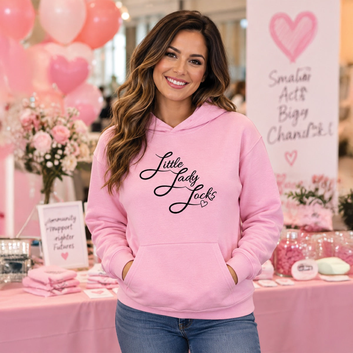 Little Lady Locks Hoodie