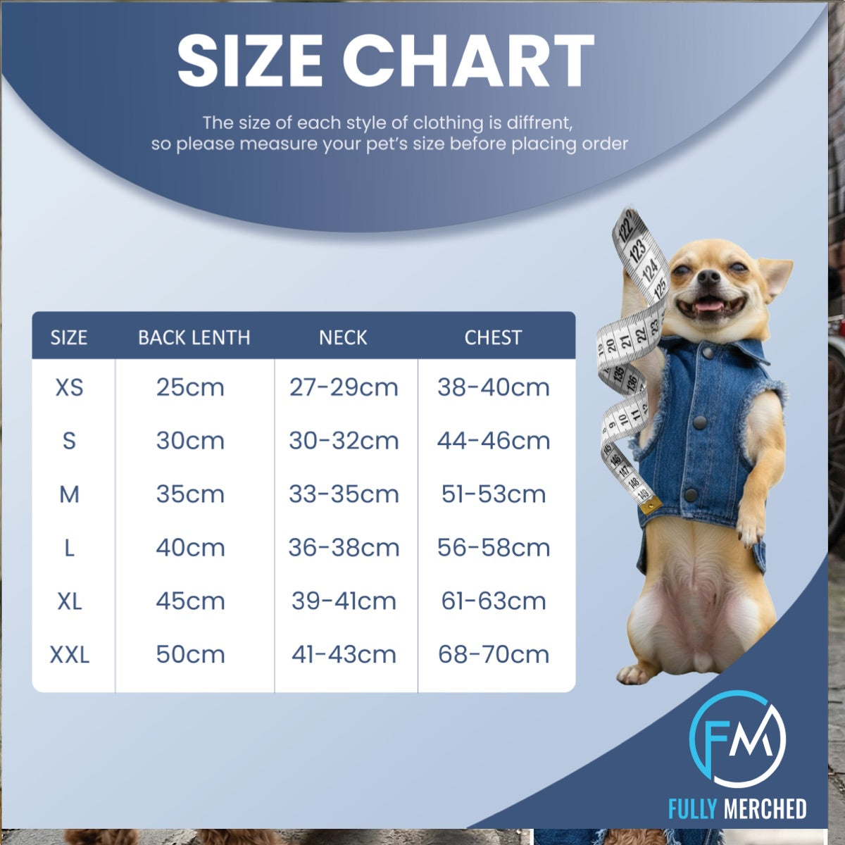 product info dog denim 5